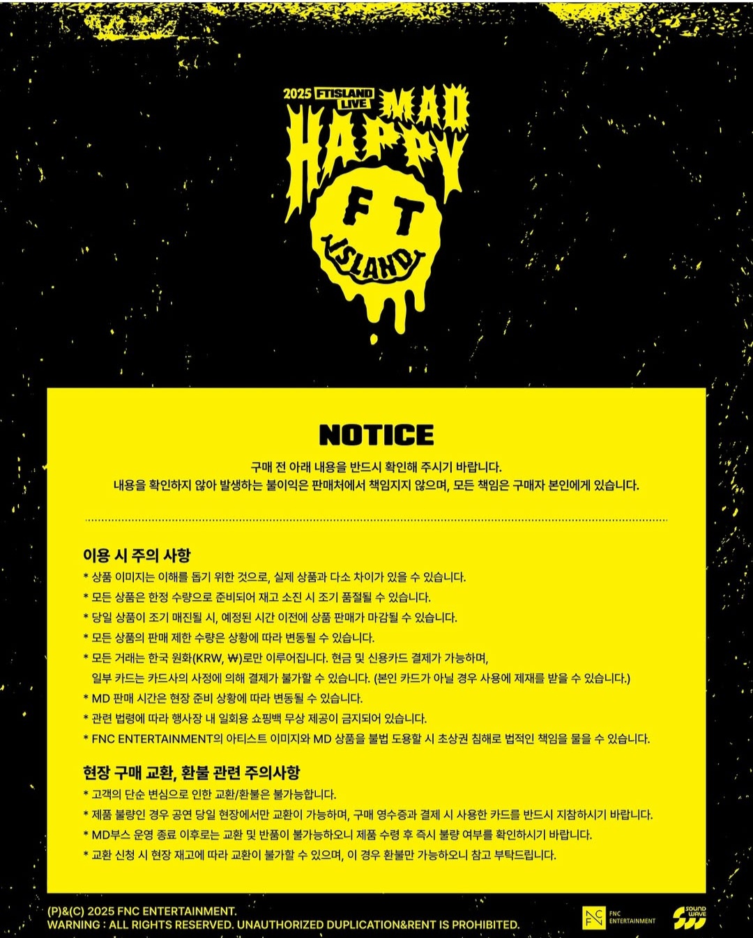‘MAD HAPPY’ NOTICE