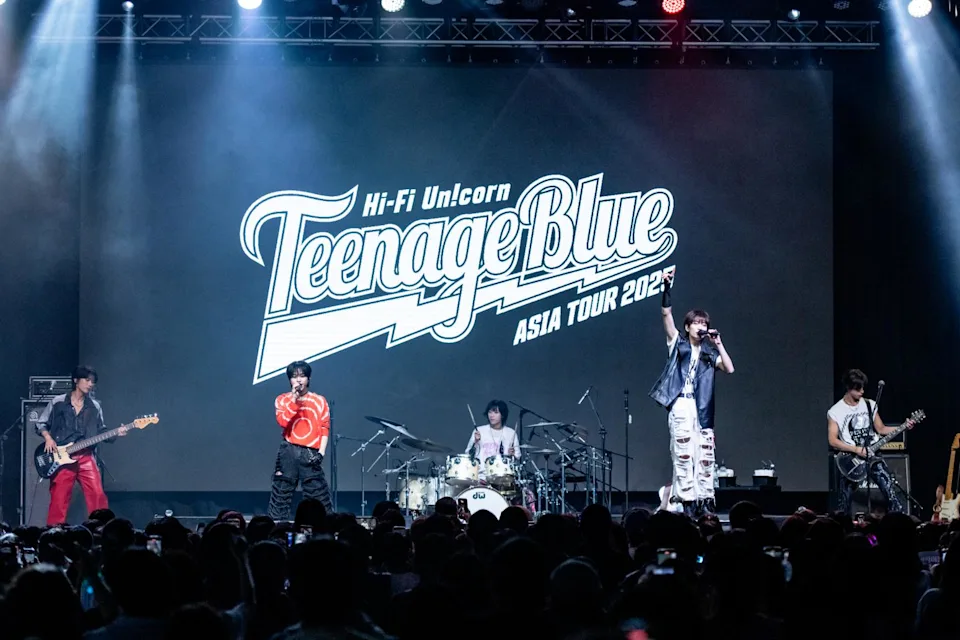 Hi-Fi Un!corn メンバーMC中の様子