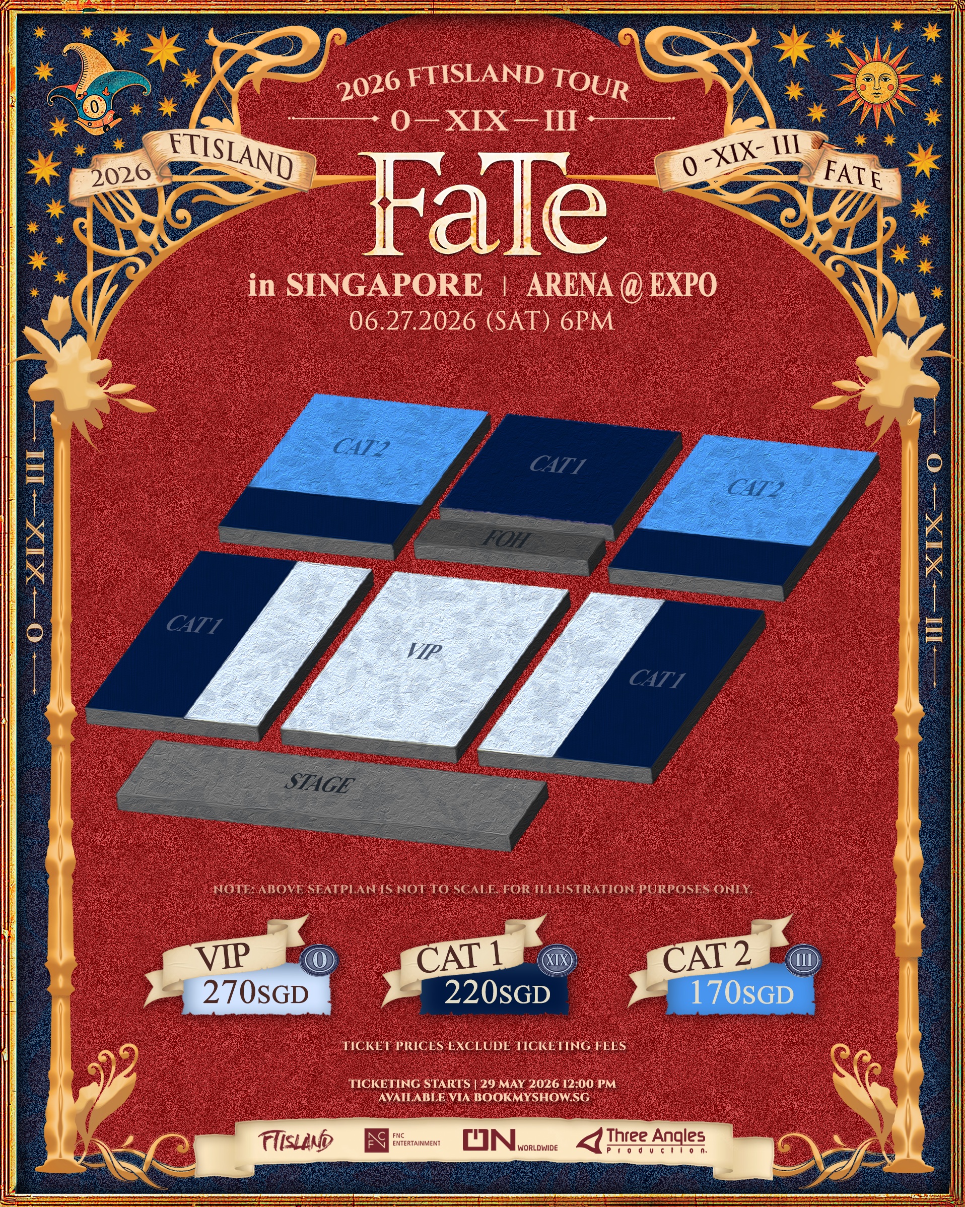 FTISLAND FaTe in SINGAPORE 告知画像1